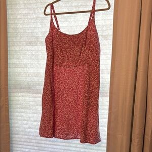 Old Navy Red Floral Sundress